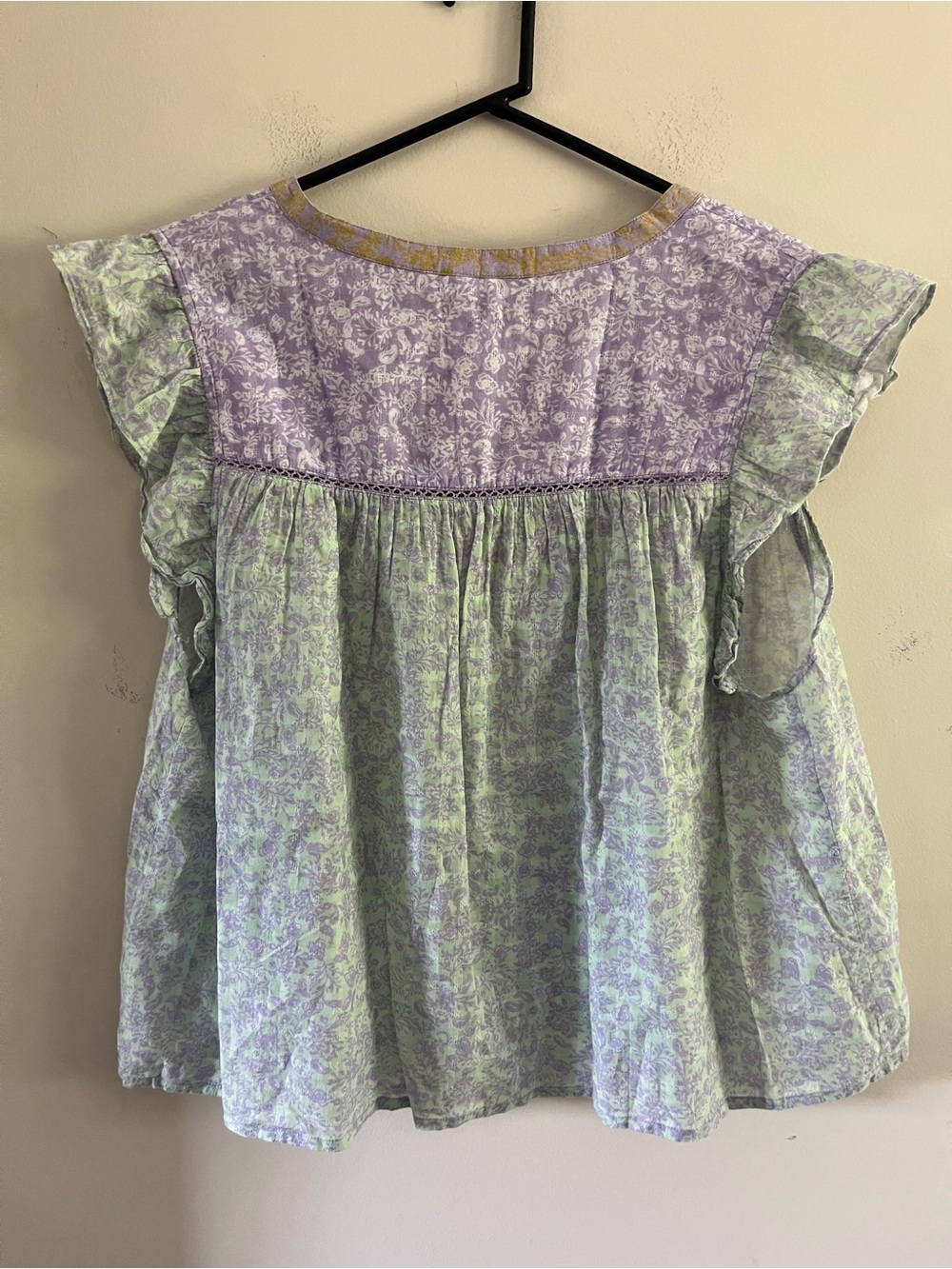 Roller Rabbit Ruffle Top - Picture 2 of 3
